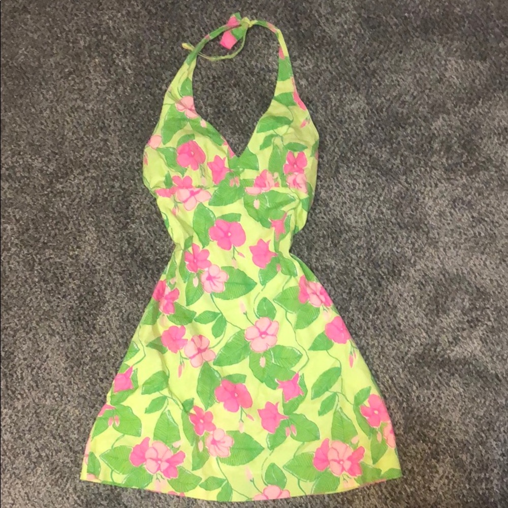 Beautiful Halter Lilly Pulitzer Dress size 4